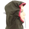 Vue de profil capuche