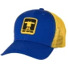 Couleur : Bleu Casquette Wind par Guy Cotten, Bleu/Jaune