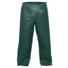 Couleur : Vert Pantalon imperméable de type ciré par Pros Wear, Vert - Taille M