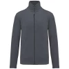 Veste polaire zipp�e Homme 300g/m2 par Kariban, Gris fonc� - Taille S