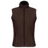 Gilet Micropolaire sans manches Femme par Kariban, Marron - Taille S