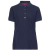 Polo Femme piqu� Essential par Musto, Marine - Taille XS
