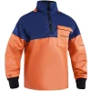 Vareuse Halso 780 par Grund�ns, Orange/Bleu - Taille XS