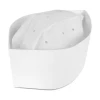 Lot de 100 calots en papier jetables par Mer.fr, Blanc 