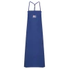 Tablier Professionnel 999HWST PVC bretelles en X par Stormline, Bleu 