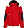 Blouson de quart doubl� polaire Inshore par Bermudes, Rouge - Taille XS