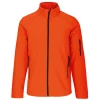 Veste softshell 3 couches Homme par Kariban, Orange fluo - Taille S