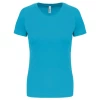  Tee-shirt technique manches courtes Femme 140 g par Proact, Turquoise - Taille XS