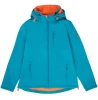 Veste Softshell Femme Banquise par All'Oc�an, Saphir/Paprika - Taille XS