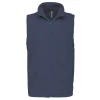 Gilet Micropolaire sans manches Homme par Kariban, Bleu fonc� - Taille S