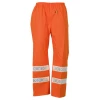 Pantalon cir� �tanche Poulflash haute visibilit� par Guy Cotten, Orange Fluo - Taille XS