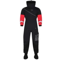 Combinaison s�che Max B 2.0 Front Zip par Typhoon, Noir/Rouge - Taille S