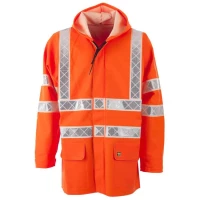 Veste cir� Paraflash Haute Visibilit� par Guy Cotten, Orange Fluo - Taille S
