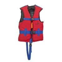 Gilet de sauvetage mousse Club Master 70N par Plastimo, Rouge - 30-40 kg - Taille S