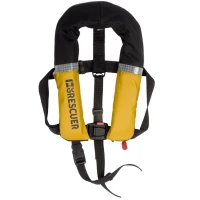 Gilet Gonflable Rescuer 165 Newtons UML Elite Pro automatique par Guy Cotten, Jaune/Noir