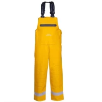 Cotte � bretelles Marin P�cheur Pros Extreme par Pros Wear, Jaune - Taille XS
