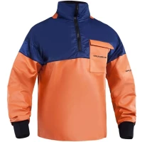 Vareuse Halso 780 par Grund�ns, Orange/Bleu - Taille XS