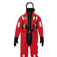 Combinaison de survie TPS/SOLAS par Plastimo, Rouge - Taille M