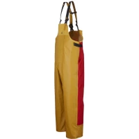 Cotte � bretelles Drembib Hybridpro+ par Guy Cotten, Jaune/Rouge - Taille S