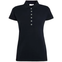 Polo uni Roseland Femme par Slam, Marine - Taille S