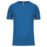  Tee-shirt technique manches courtes Homme 140 g par Proact, Bleu - Taille S