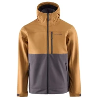 Veste Softshell Bulkhead par Grund�ns, Whisky/Anthracite - Taille S