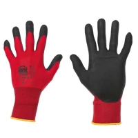 Gants de manutention de pr�cision par WK.Designed To Work, Rouge - Taille XS 
