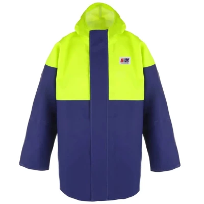 Veste cir� longue doubl�e Crew 211 Jaune/Bleu - Stormline