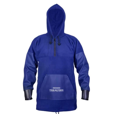 Vareuse Polaire bi-mati�re Marin P�cheur Pros Extreme Bleu Marine - Pros Wear