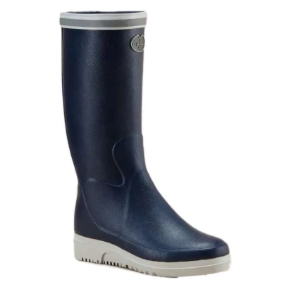 Bottes Marine Evo doubl�es Ponti Femme Marine - Le Chameau