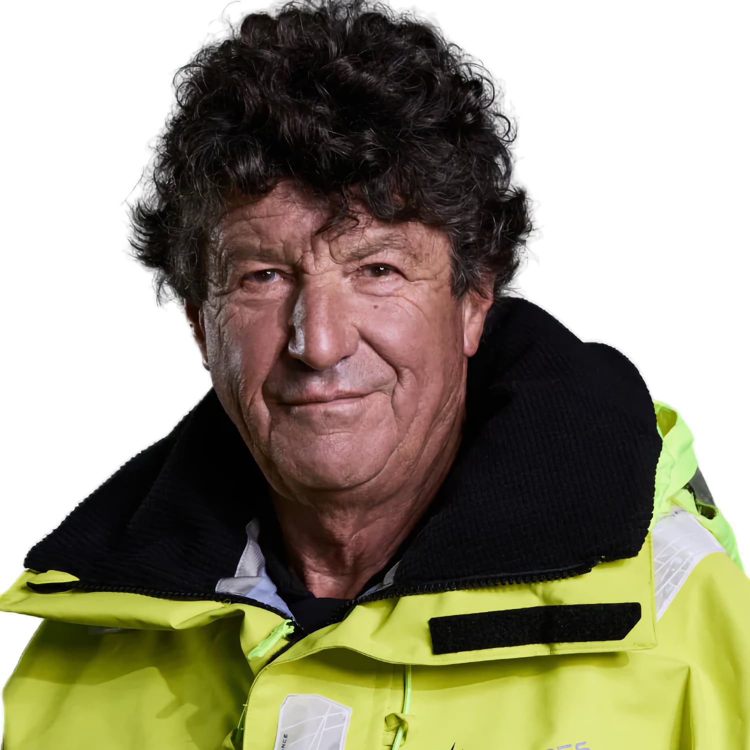 Détail col ouvert porté