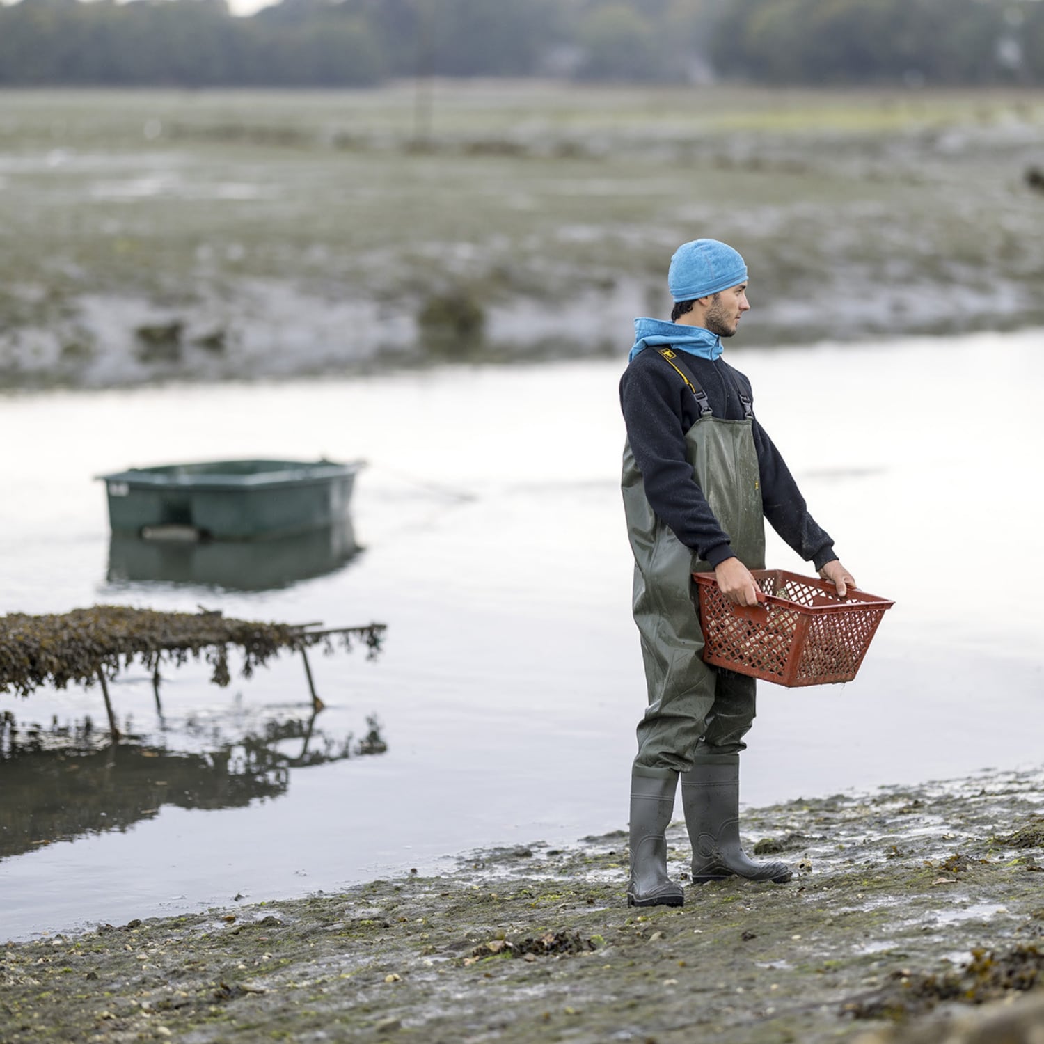 Vue de profil porté