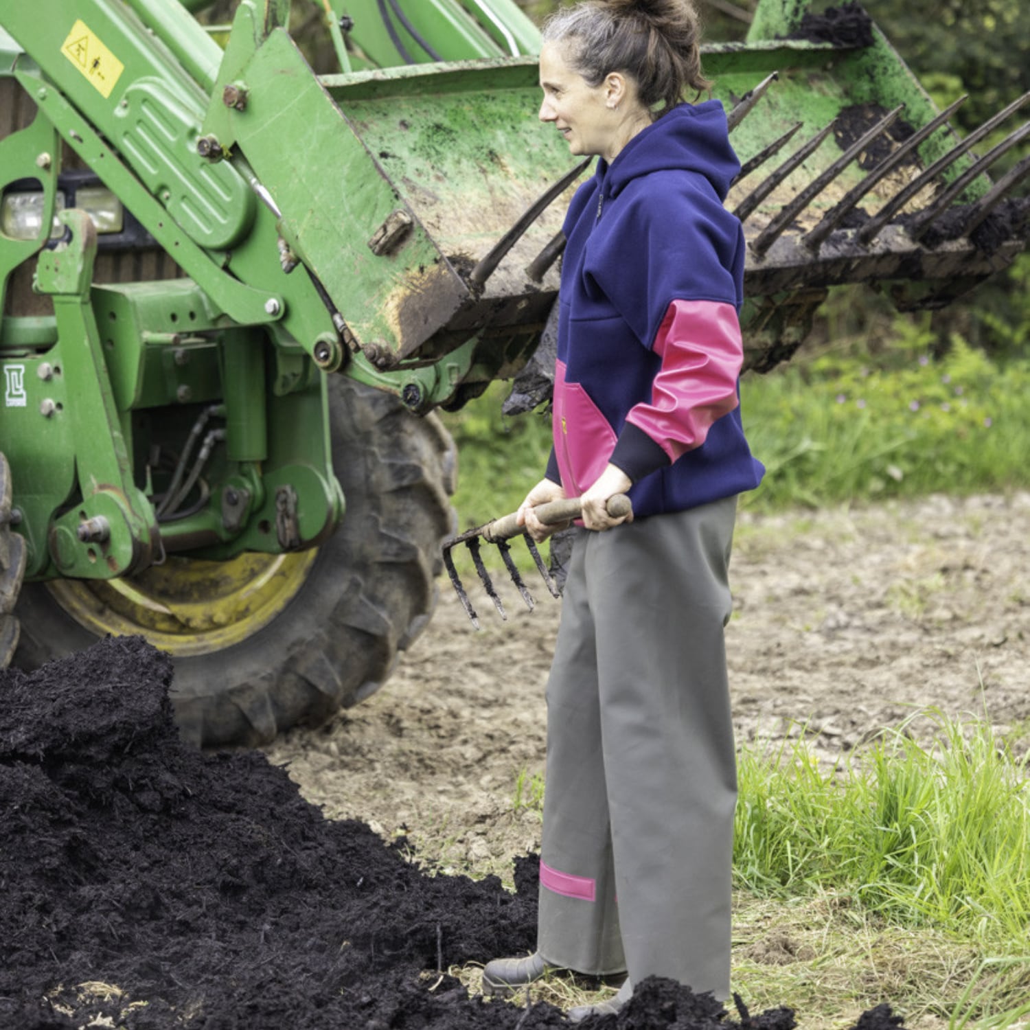 Vue porté de profil