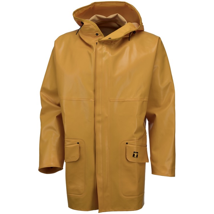 Commande � Veyras, Veste cir� Rosbras Cap Coz par Guy Cotten, Jaune - Taille L