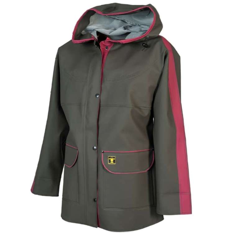 Commande � saint saturnin, Veste Femme Isopop Isolatech par Guy Cotten, Vert/Rose - Taille M