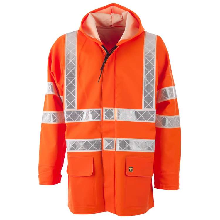 Veste cir� Paraflash Haute Visibilit� Orange Fluo - Guy Cotten