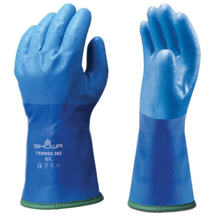 Gants professionnels contre le froid Temres 282 Bleu - Showa