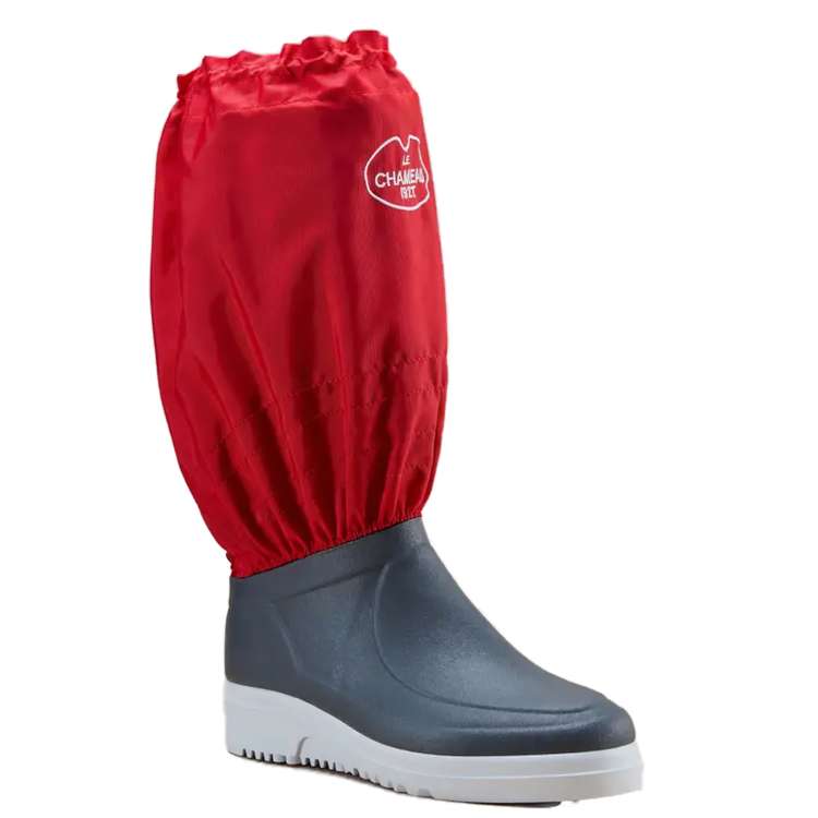 Bottes Neptune doubl�es N�opr�ne Gris Fonc� - Le Chameau