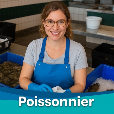Poissonnier, Ecailler