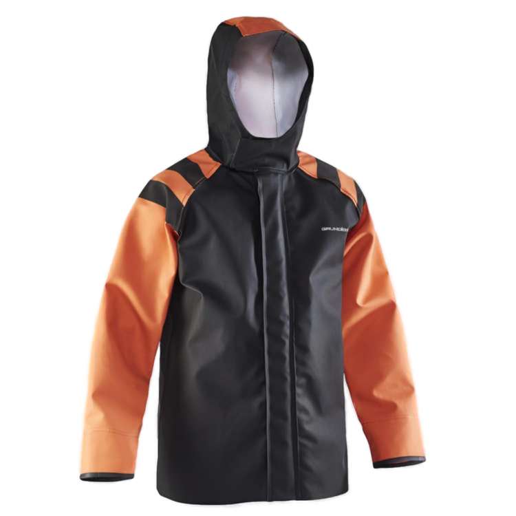 Veste cir� �pais Balder 320 Orange/Noir - Grund�ns